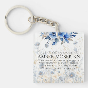 Sentimental Nursing Graduation Tribute Key Ring