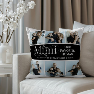 Sentimental Photo Collage Mimi Keepsake Cushion