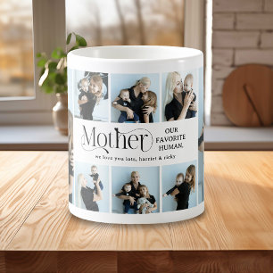Sentimental Photo Collage Mother Keepsake Coffee Mug