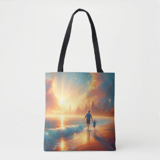 Sentimental Tote Bag - Reusable Gift Wrap Idea