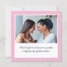 Sentimental Two Photo and Quote Mother's Day