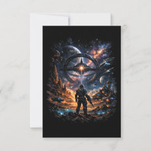 Sentinel of the Star Gate Thank You Card