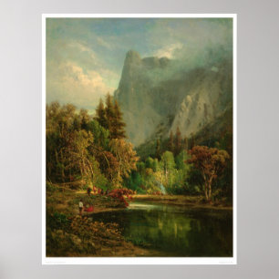Sentinel Rock, Yosemite, California (0797A) Poster