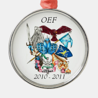 Sentinel Round Ornament OEF, 2010 - 2011
