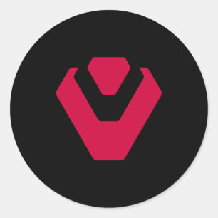 Sentinels Americ Valorant Org Classic Round Sticker