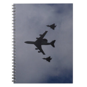 Sentry Escorted By Typhoons Notebook