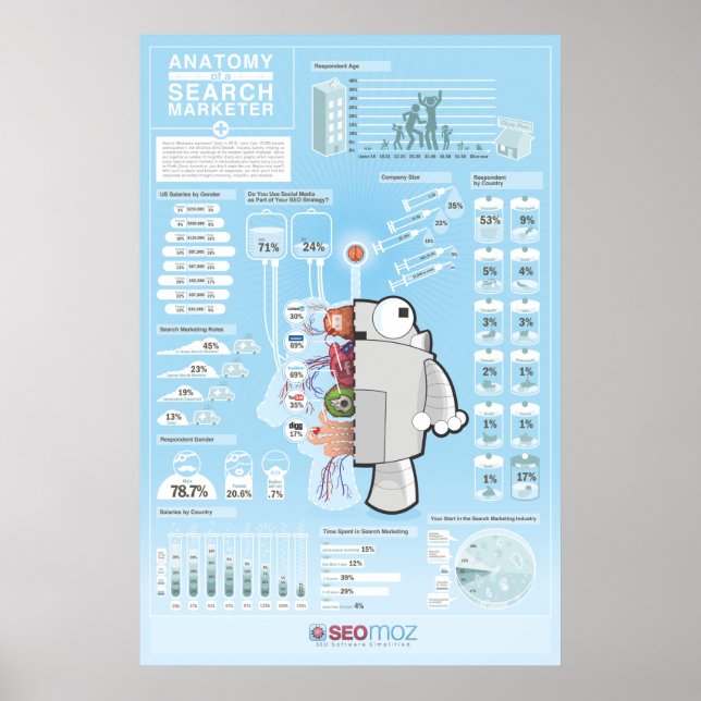 SEOmoz 2010 Industry Survey Poster (Front)