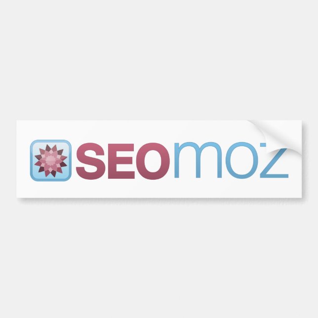 SEOmoz Logo Bumper Sticker (Front)