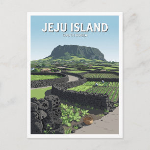 Seongsan-eup South Korea Travel Gift Postcard