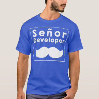 Seor Developer programming devops linu T-Shirt