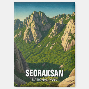 Seoraksan National Park Korea Magnet