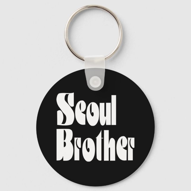 Seoul Brother Keychain (Front)