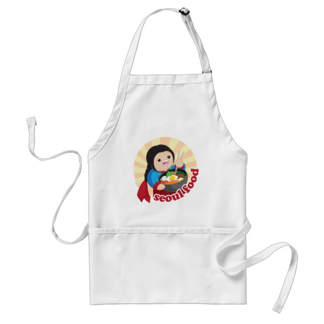 Seoul Food Standard Apron (Front)