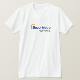 Seoul korea metro subway t-shirt