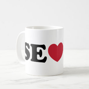 Seoul Love Heart Coffee Mug