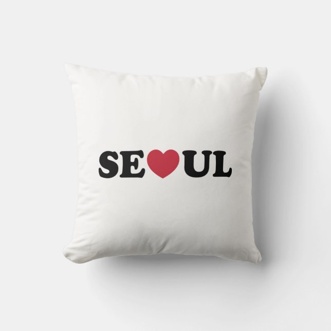 Seoul Love Heart Cushion (Front)