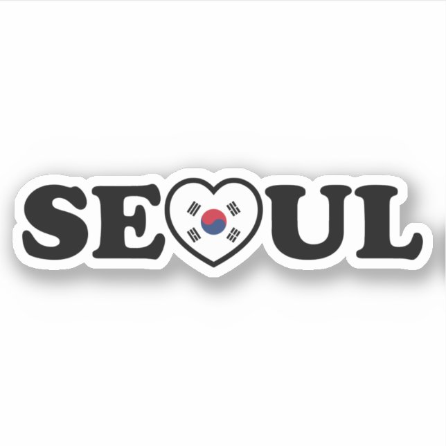 Seoul Love Heart Taegeukgi Flag (Front)