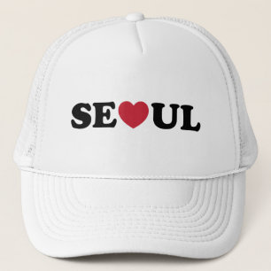 Seoul Love Heart Trucker Hat