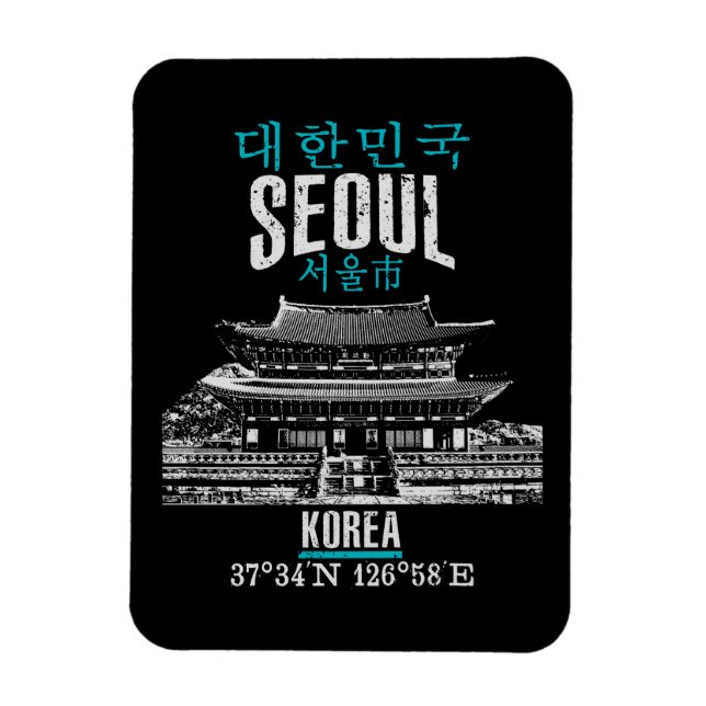 Seoul Magnet (Vertical)