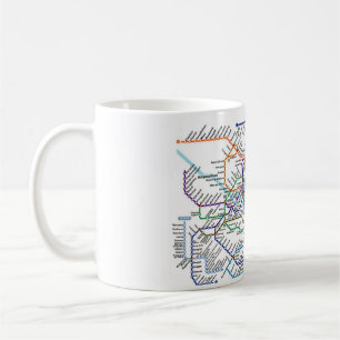 Seoul Metro Map Mug