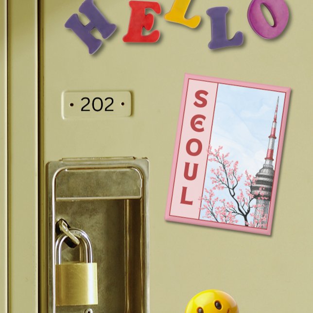 Seoul Namsan Tower Magnet (Creator Uploaded)