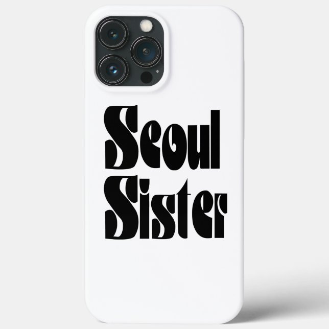 Seoul Sister Case-Mate iPhone Case (Back)