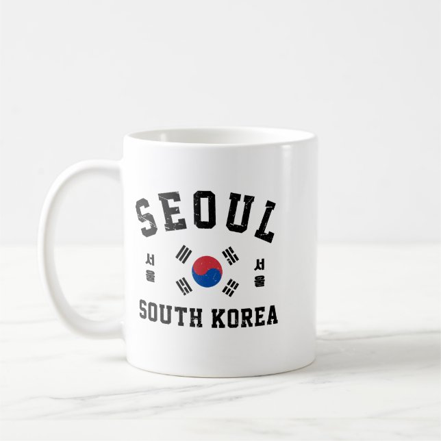 Seoul South Korea  Coffee Mug (Left)