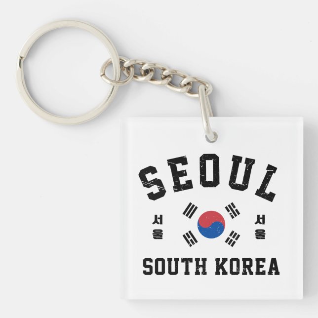 Seoul South Korea  Key Ring (Front)