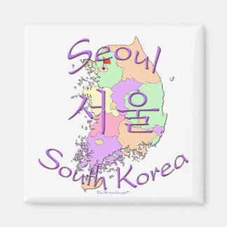 Seoul South Korea Magnet