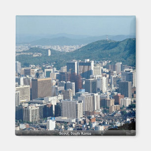 Seoul, South Korea Magnet