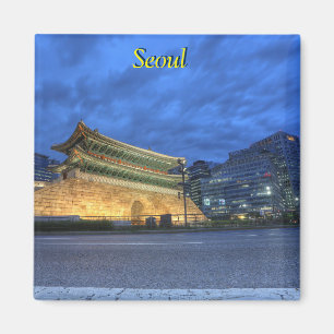 Seoul, South Korea Magnet