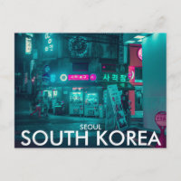 Seoul, South Korea Postcard