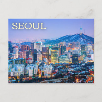 Seoul, South Korea Postcard