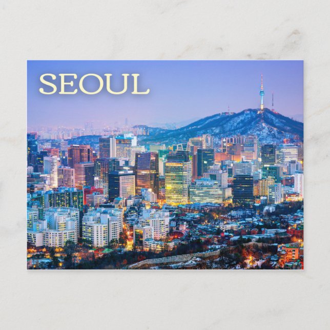 Seoul, South Korea Postcard (Front)