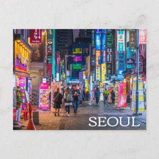 Seoul, South Korea Postcard