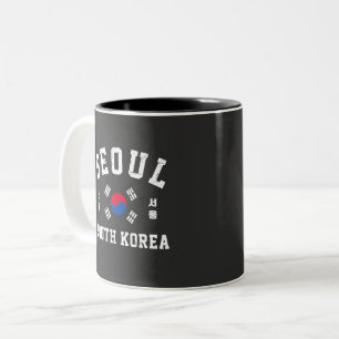 Seoul South Korea  Two-Tone Coffee Mug