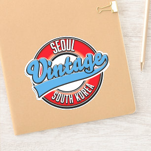Seoul South Korea vintage logo
