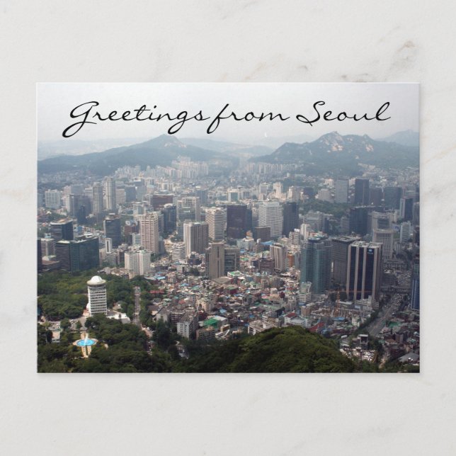 seoul vista greetings postcard (Front)