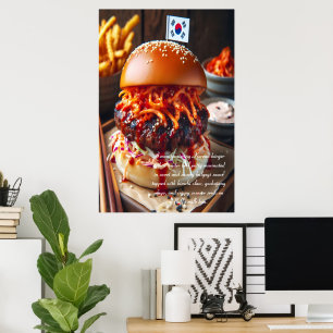 Seoulful Bulgogi Sensation 24x36 Poster