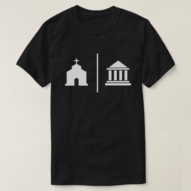 Separate Church and State T-Shirt (Design Front)