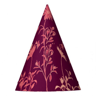 Separate Elements: Floral Vintage Party Hat