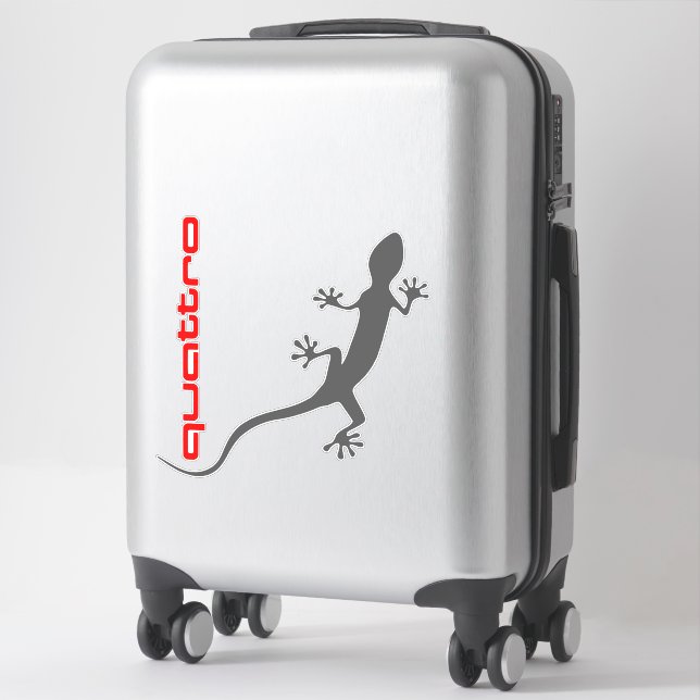 Separate Gecko - Grey - Larger (Suitcase)