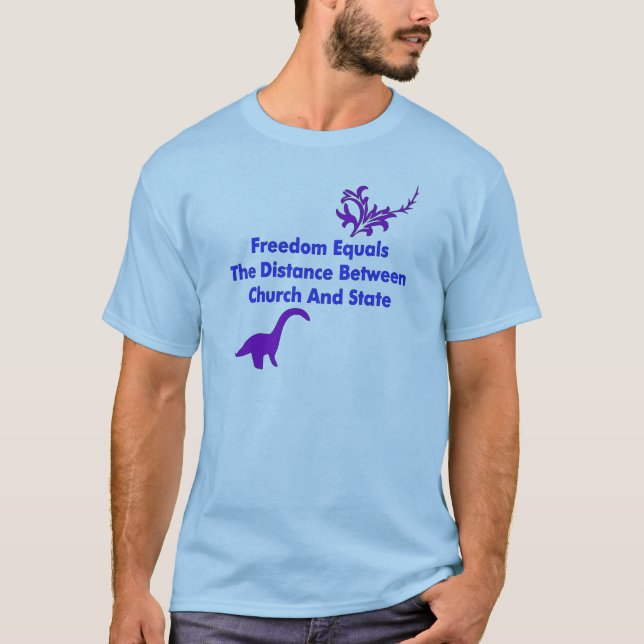 Separation of Church and State T-Shirt (Front)