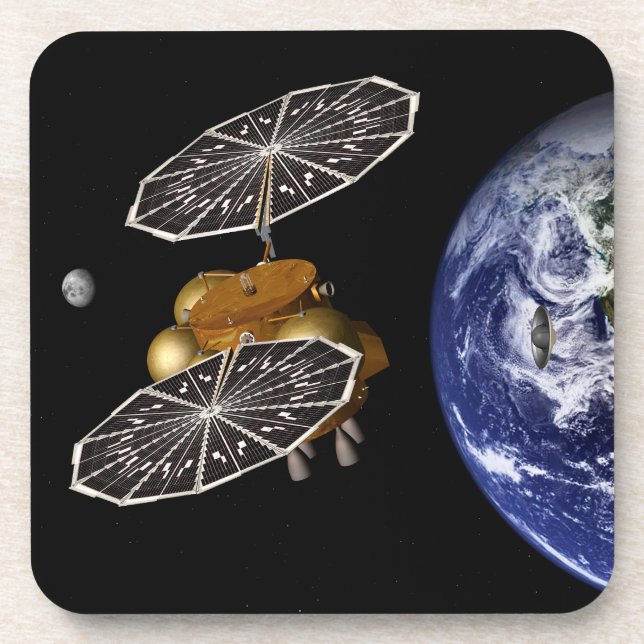 Separation Of Entry Vehicle On A Mars Mission. Coaster (Front)