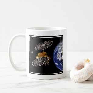 Separation Of Entry Vehicle On A Mars Mission. Coffee Mug