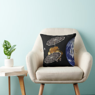 Separation Of Entry Vehicle On A Mars Mission. Cushion