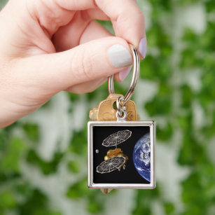 Separation Of Entry Vehicle On A Mars Mission. Key Ring