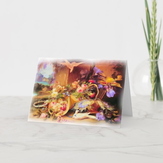 Separation, Parting Romantic Greeting Card (Front)