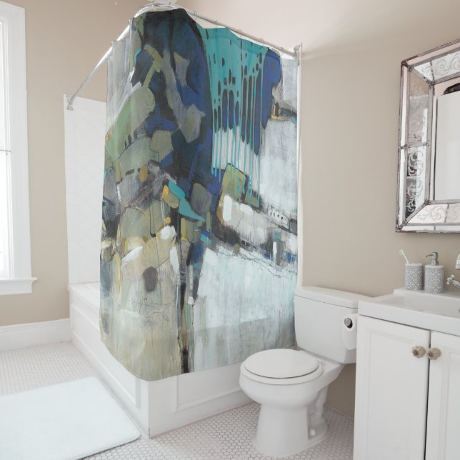 Separation Shower Curtain (In Situ)