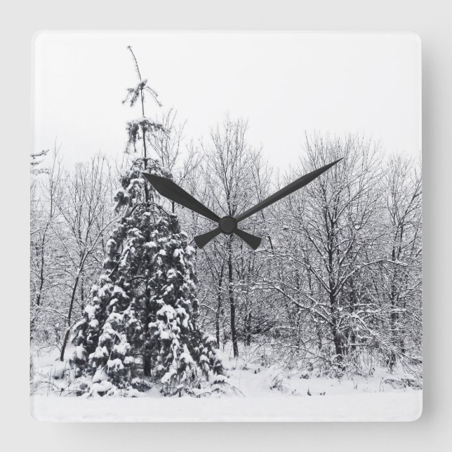 separation with certainty square wall clock (Front)